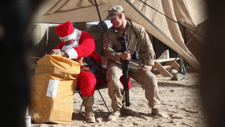Santa deployed to helmand afghanistan