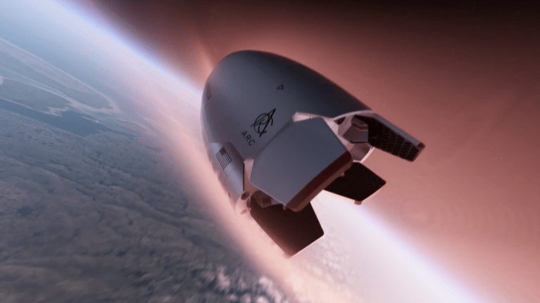 In one version of rocket cargo, capsules full or supplies would loiter in orbit for up to five years, waiting to be called down in a crisis.