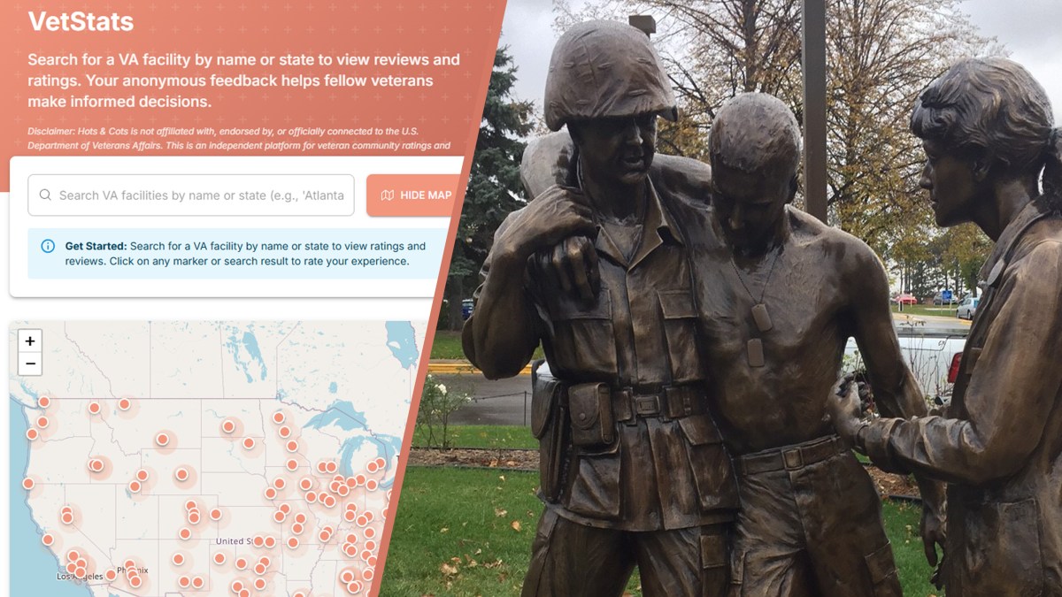 Army vet who created ‘Yelp for the barracks’ makes website to review the VA