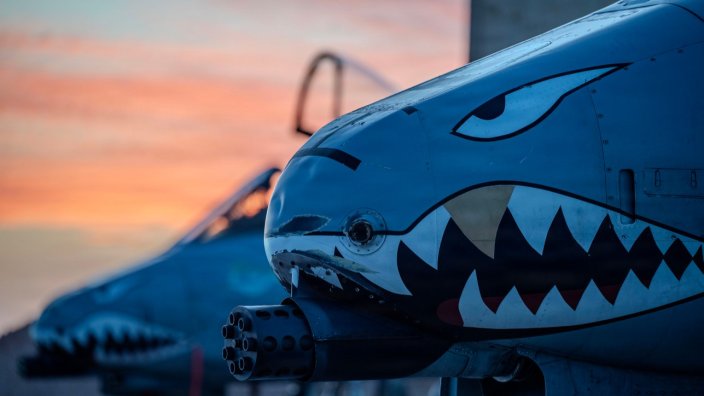 Image: U.S. CENTRAL COMMAND AREA OF RESPONSIBILITY (Jan. 10, 2026) U.S. Air Force A-10 Thunderbolt II prepare to taxi at base in the U.S. Central Command area of responsibility in support of Operation Hawkeye Strike, Jan. 10, 2026. (U.S. Air Force photo)