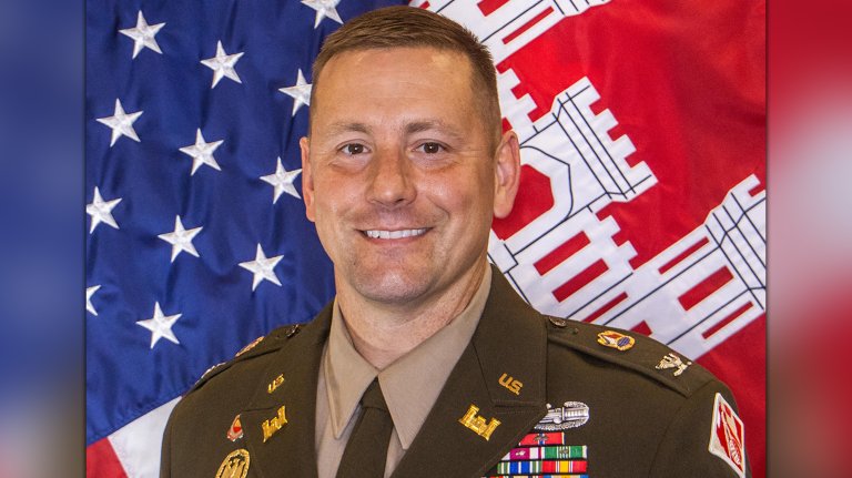 The commander of the Army Corps of Engineers Little Rock division was fired for a loss of confidence, officials said Thursday.