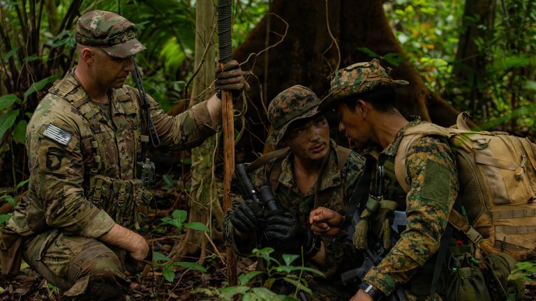 Combined Jungle Operations Training Course
