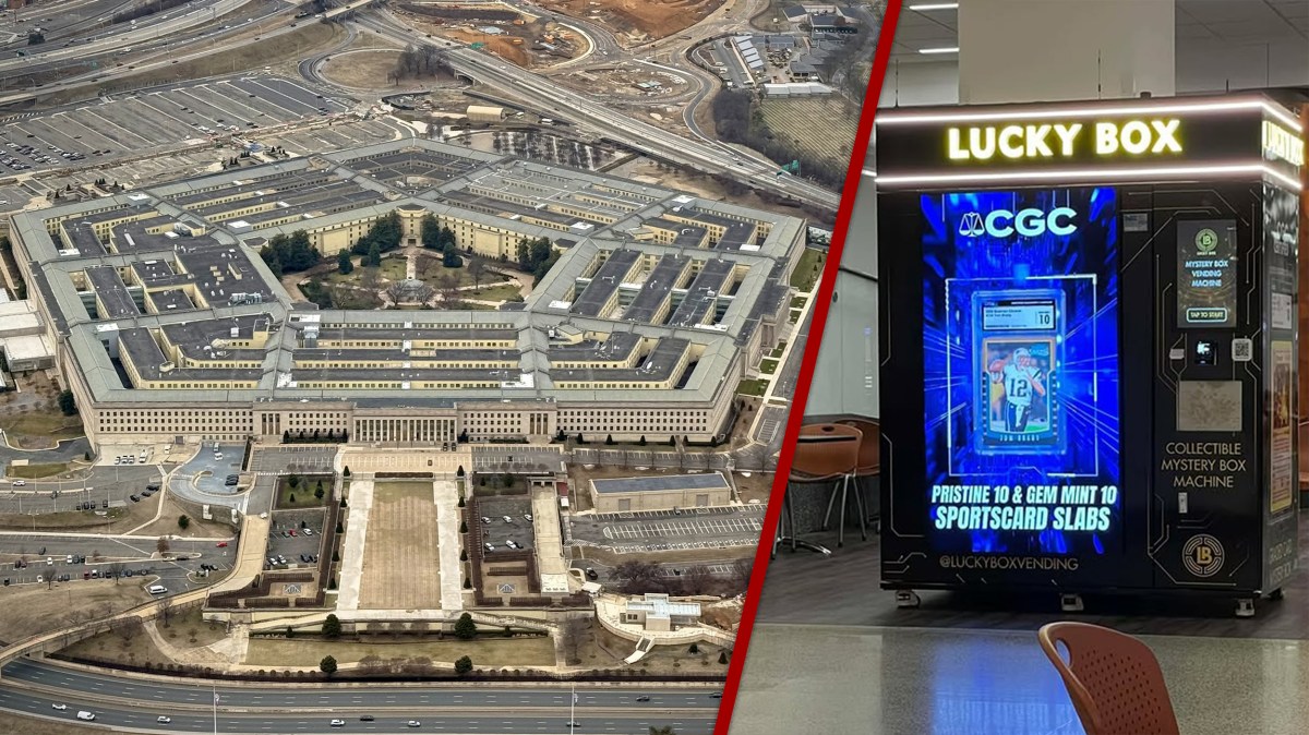 Pentagon ‘quickly’ removes loot field machine from its meals corridor
