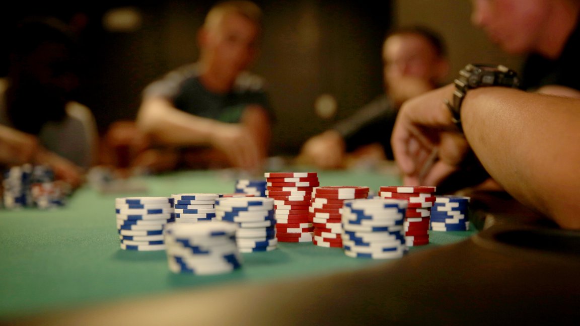 John Windom is accused to have taken more than $1,800 in casino chips from contractors known as the "Power Group."