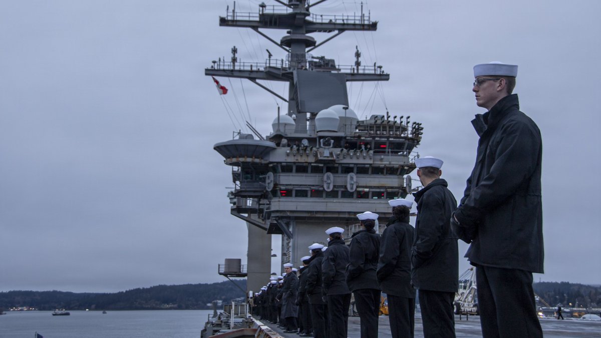 USS Nimitz sets off for Latin America in its last deployment