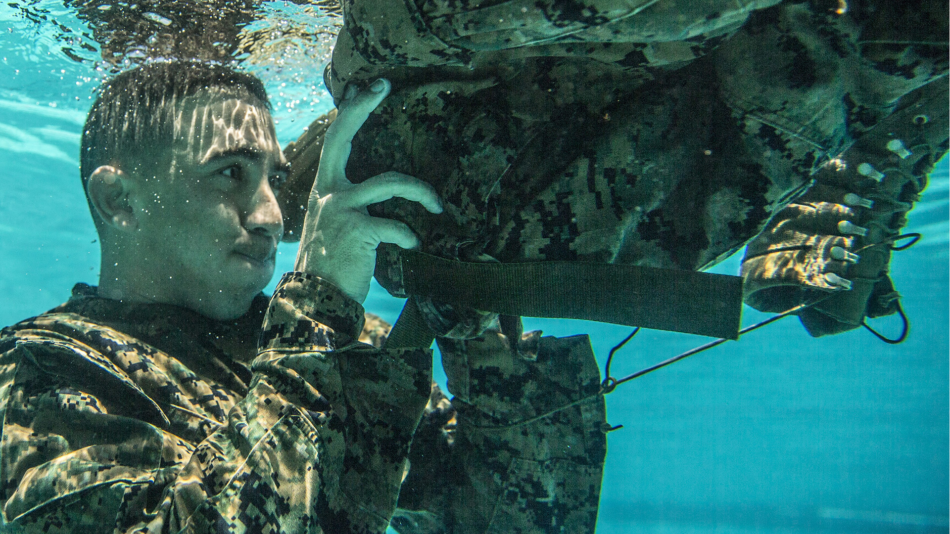 Marine swim qualifications