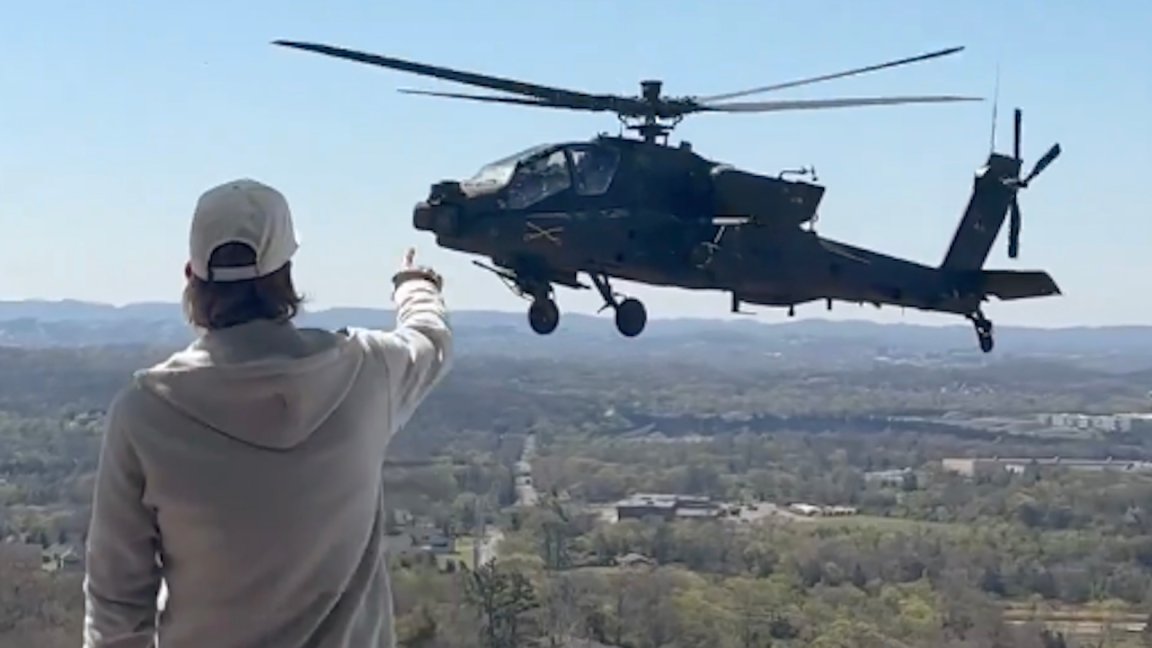 Army officials said they have opened an investigation into the flight of two AH-64 attack helicopters that buzzed a Nashville, Tennessee-area home with Kid Rock.