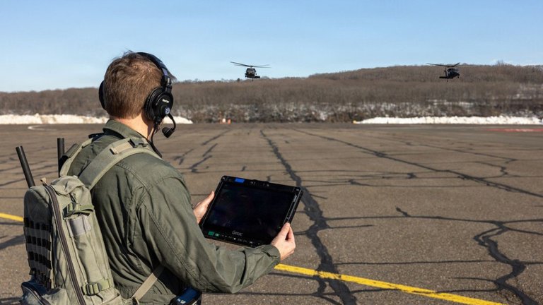 Body image: The U.S. Army officially received a groundbreaking H-60Mx Black Hawk helicopter, extensively modified to fly with or without a pilot at the controls. (Photo courtesy Sikorsky, a Lockheed Martin company) (Photo Credit: Courtesy)