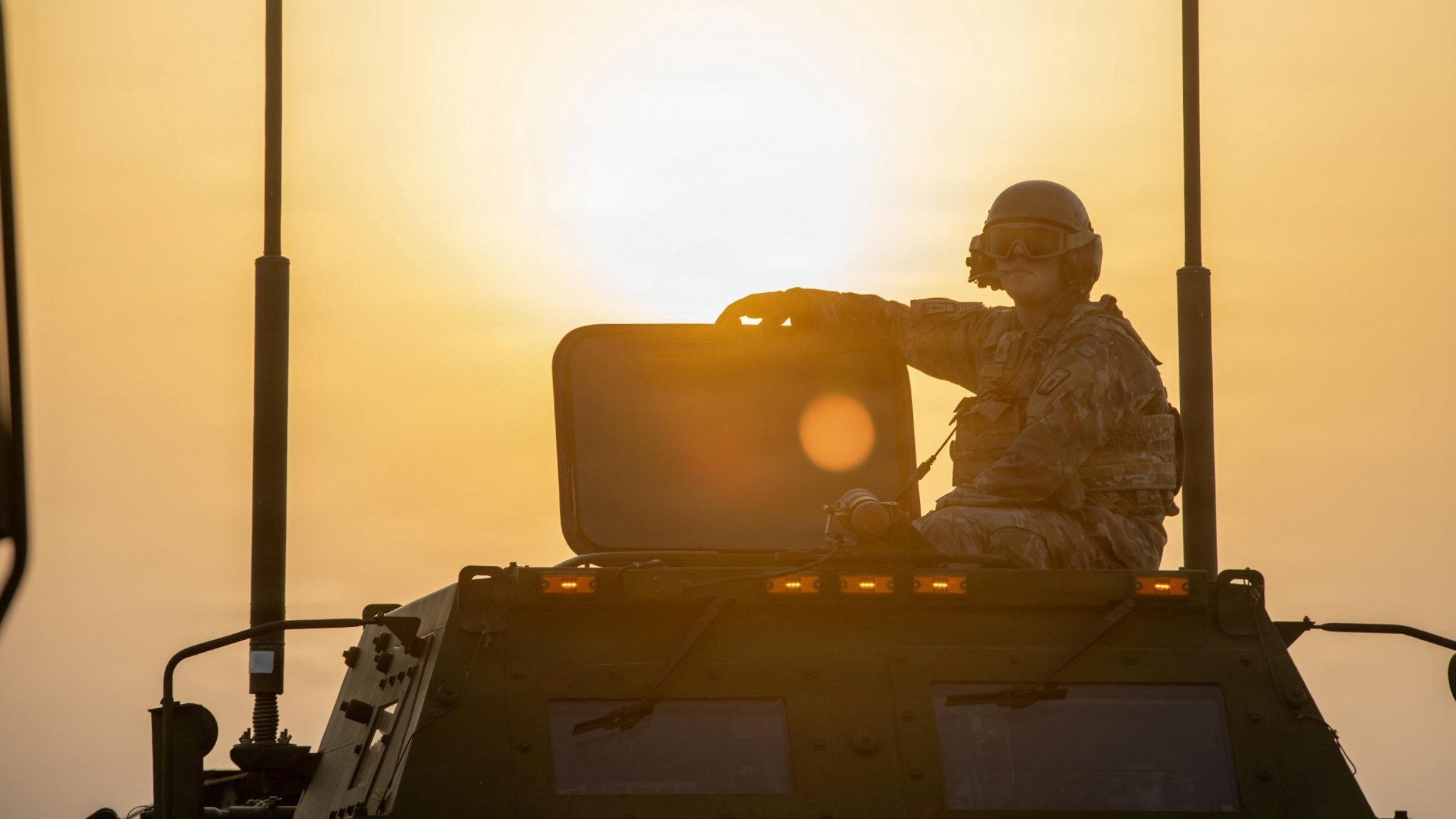 M142 High Mobility Artillery Rocket Systems (HIMARS) conduct live-fire missions during Operation Epic Fury in the U.S. Central Command area of responsibility. (U.S. Army Photo)