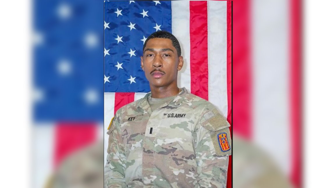 1st. Lt. Kendrick Lamont Key, Jr., one of two soldiers who went missing in Morocco on May 2.