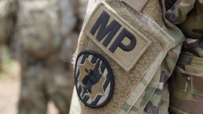Military Police members with 89th Military Police, Fort Hood, Texas, receive a convoy brief June 4, 2018. They were assisting 504th Military Intelligence Brigade to complete a mission during a field training exercise. (U.S. Army photo by Sgt. Melissa N. Lessard)