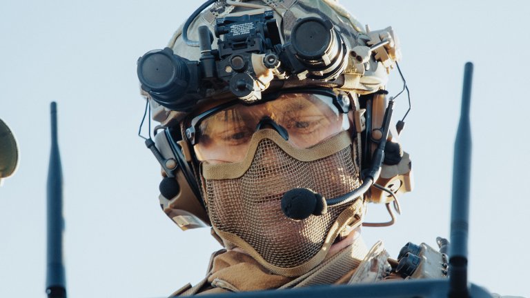A U.S. Marine with Maritime Special Purpose Force, 22nd Marine Expeditionary Unit, operates a drone during a simulated raid exercise as part of the Marine Expeditionary Unit Exercise at the Tier 1 Group compound near Memphis, Tennessee, Jan. 16, 2025. MEUEX is the 22nd MEU's first large-scale exercise as a composited Marine Air-Ground Task Force, focusing on split operations with consolidated command and control to enhance readiness for its upcoming deployment. (U.S. Marine Corps photo by Sgt. Tanner Bernat)