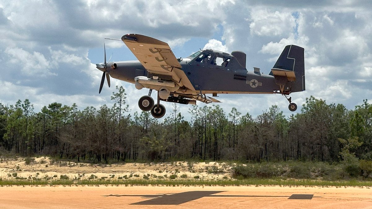 Air Force now has 18 of its new Skyraider II ‘Swiss Army Knife’ aircraft, official says