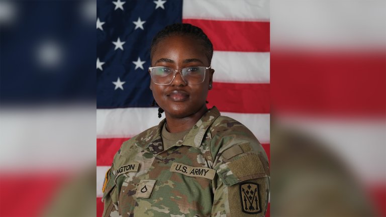 Spc. Mariyah Symone Collington was found off the Moroccan coast on May 12.