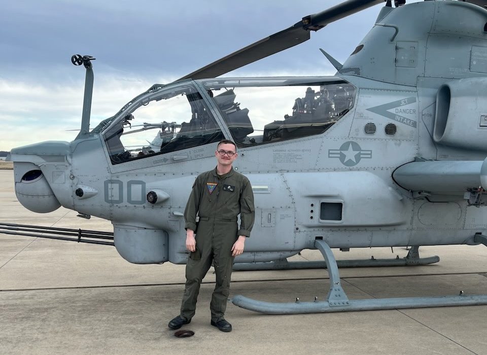 Drew Mobley was put on dispatch duty after injuring his leg during physical training.