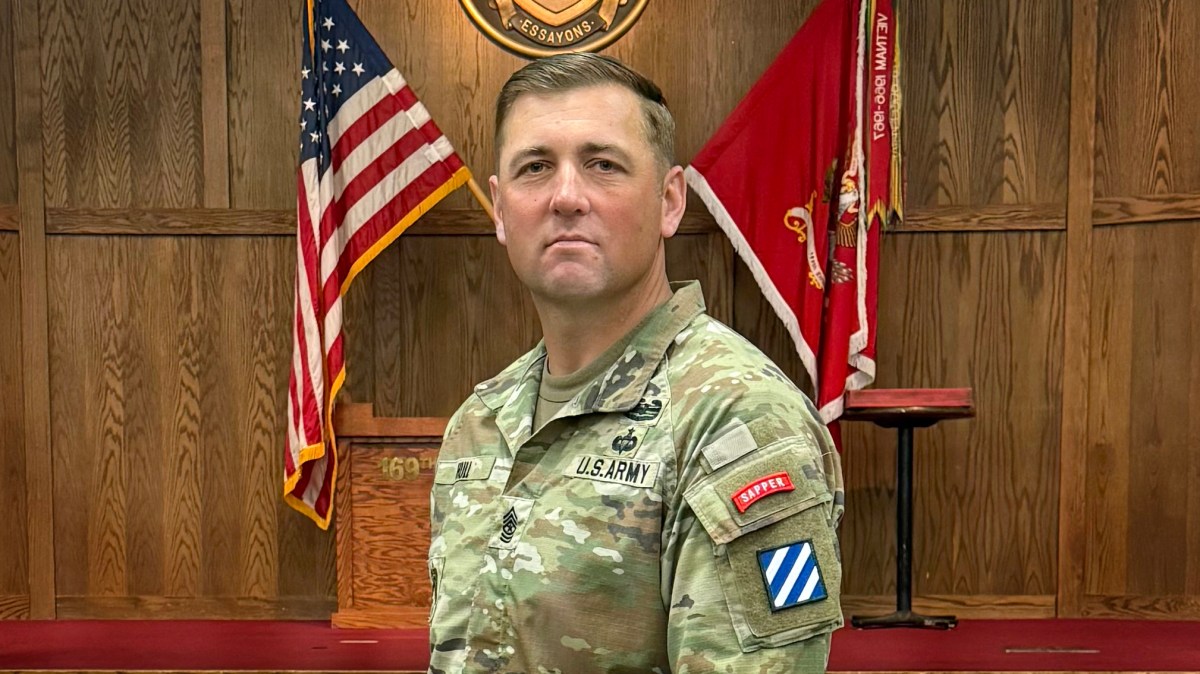 This 43-year-old sergeant major just completed the Army's Sapper Course