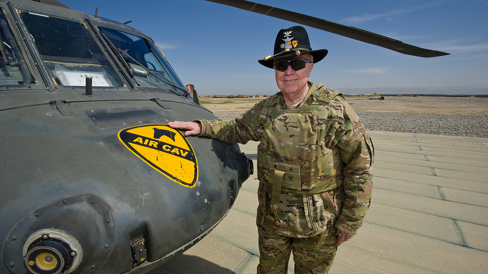 Retired Col. Bruce Crandall
