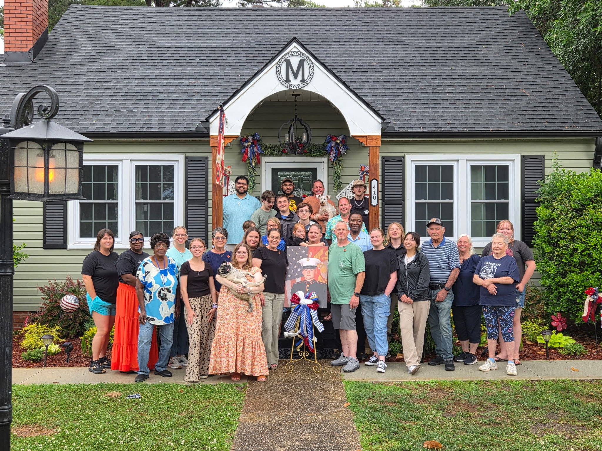 The Mobleys hosted a Memorial Day weekend dinner in Drew’s honor at their home in North Carolina this May, a little over a year after his death.
