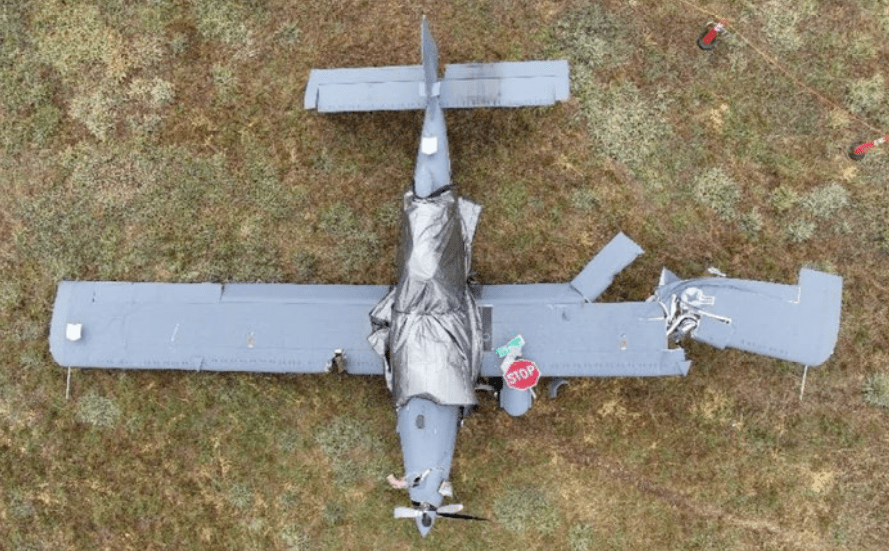An Air Force special operations prop plane crashed after pilot turned off fuel