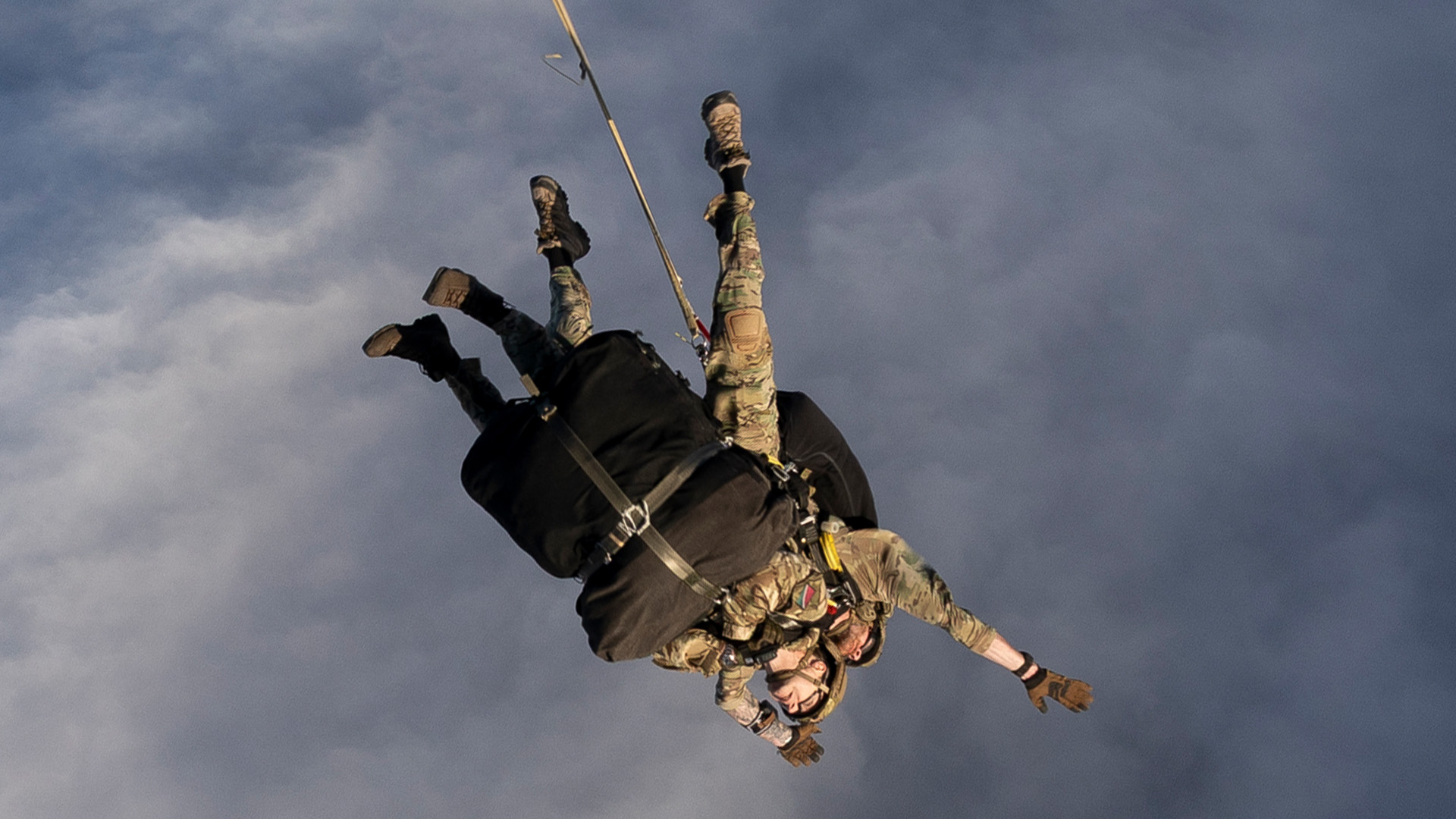 A team of British commands pulled of a rare tandem rescue mission in May, when Pathfinder troops carried medics as passengers to treat a patient on a remote Atlantic island normally accessible only by boat.