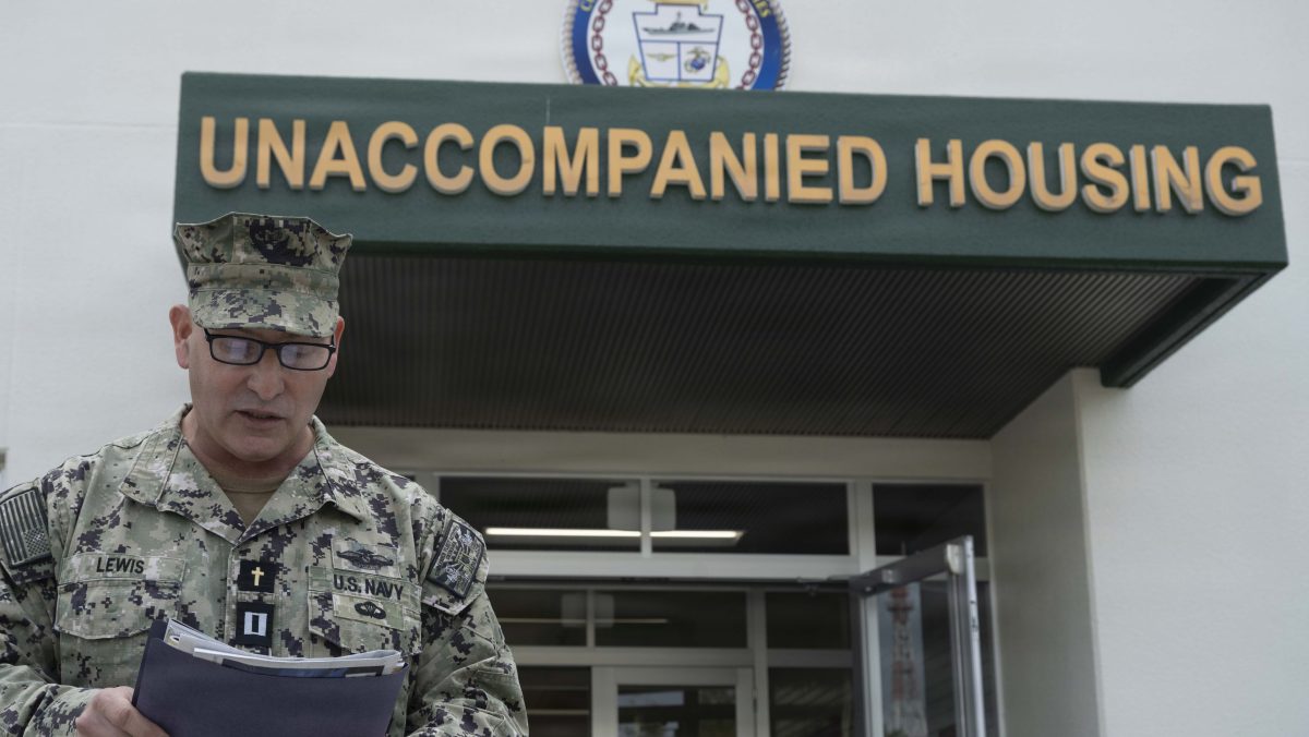 Navy suggests sailors could live in RVs or houseboats during barracks overhaul