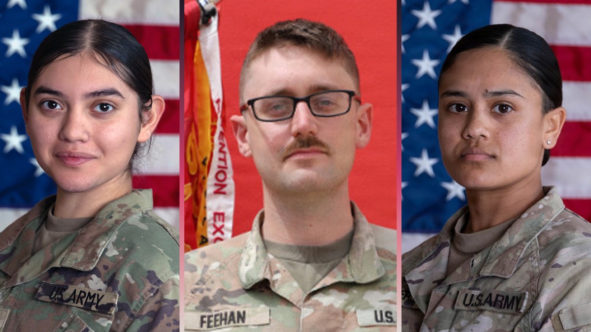 These are the 3 soldiers killed by Iran's attack on a base in Jordan
