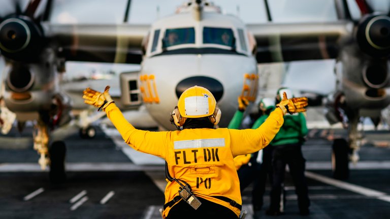 (CVN 73) while underway in the Pacific Ocean, Oct. 28, 2024. George Washington is 7th Fleet’s premier forward-deployed aircraft carrier, a long-standing symbol of the United States’ commitment to maintaining a free and open Indo-Pacific region, while operating alongside Allies and partners across the U.S. Navy’s largest forward-deployed numbered fleet. (U.S. Navy photo by Mass Communication Specialist 3rd Class August Clawson)