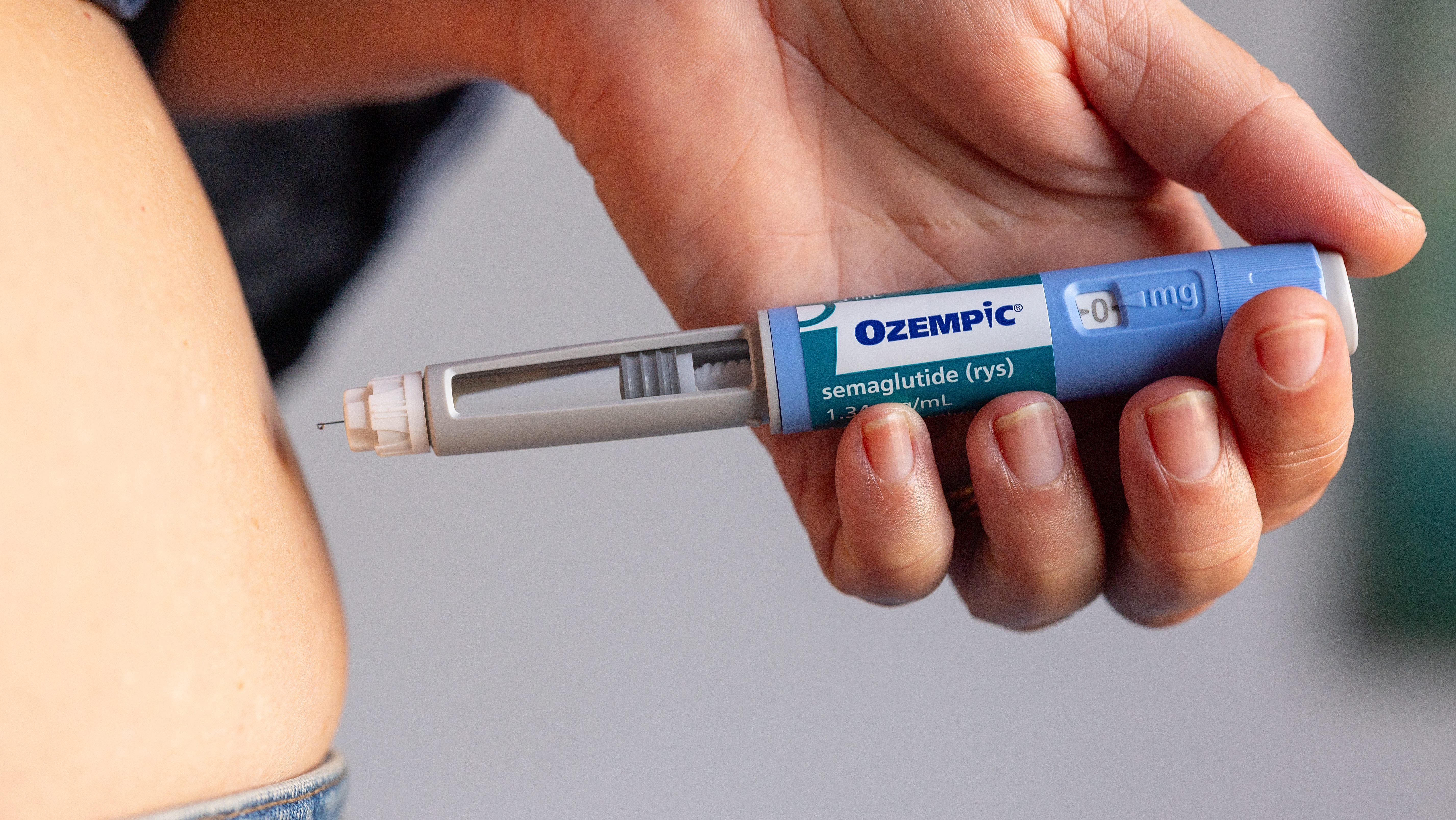 SYDNEY, AUSTRALIA - OCTOBER 10: Ozempic is medicine for adults with type 2 diabetes that along with diet and exercise may improve blood sugar. While some doctors are prescribing it "off label" for weight loss, on October 10, 2024, in Sydney, Australia (Photo by Steve Christo - Corbis/Corbis via Getty Images)