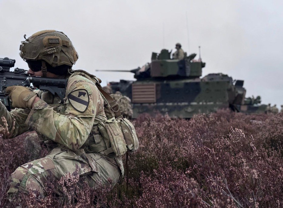 A Blackhawk Company soldier during Combined Resolve 2026.