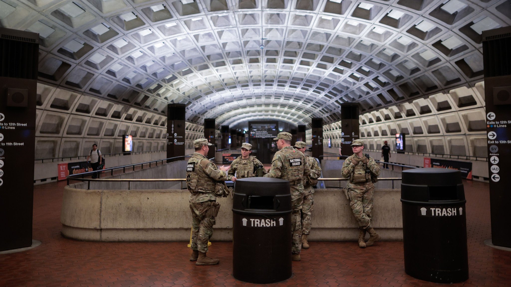 National Guard says it is ‘actively addressing’ incident of troops near DC ballot drop box